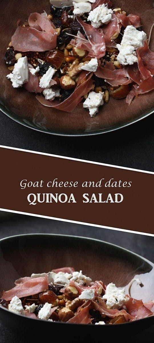 Dates quinoa salad