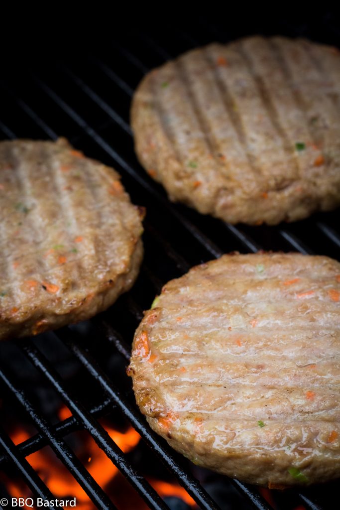 Gerookte Teriyaki Kippenburger
