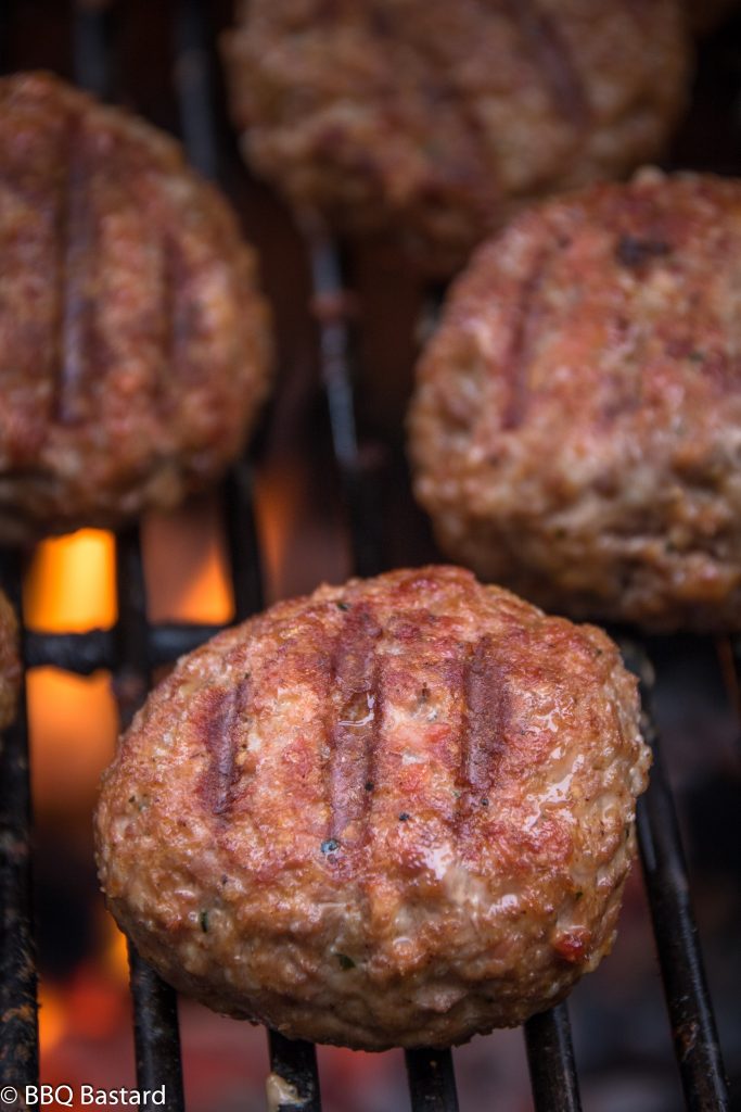 Smoked meatballs shakshuka