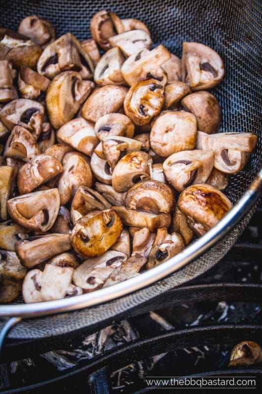 Marinated Grilled Mushrooms