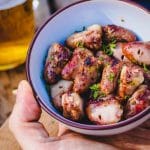 Grilled Chicken hearts