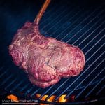 Reverse Seared Tomahawk steak