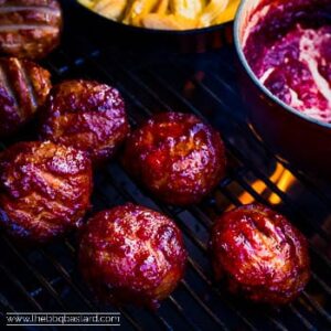 Smoky Bloody Meatballs