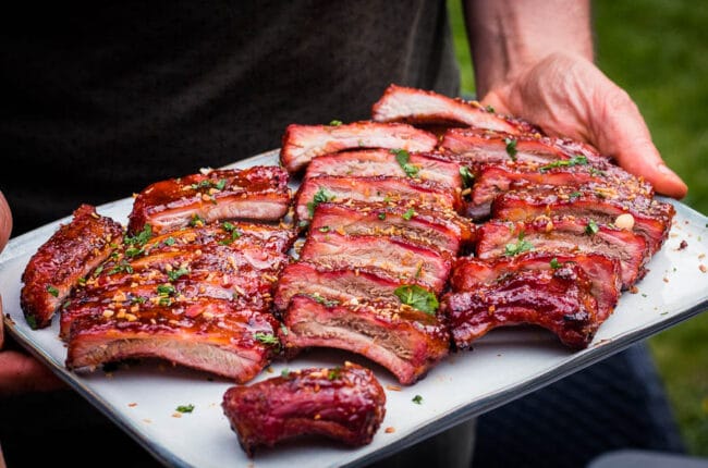 Ribbetjes op de BBQ 5 methoden