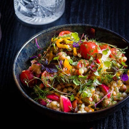 Perzische Parelcouscous salade