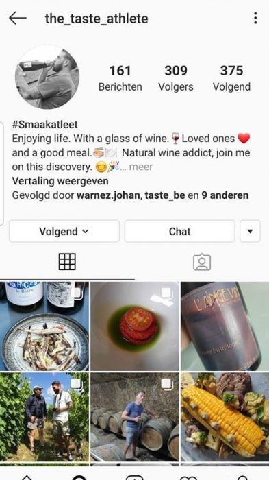 Taste Athlete instagram