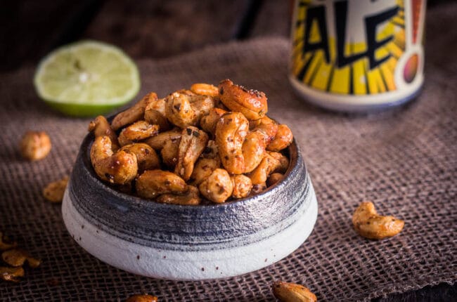 Mexicaanse borrelnootjes met een smoky touch