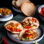 Smoked Cod fish Taco