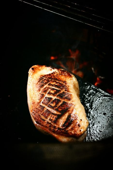 Gerookte eendenborst