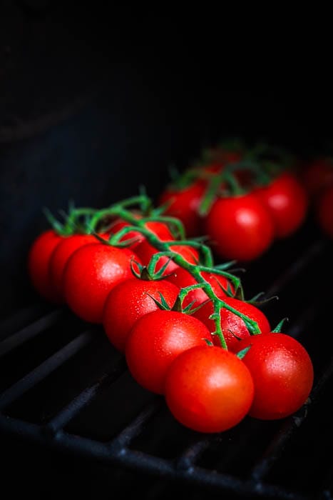 Geroosterde tomaten salade