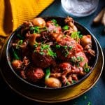 Albondigas con pulpo