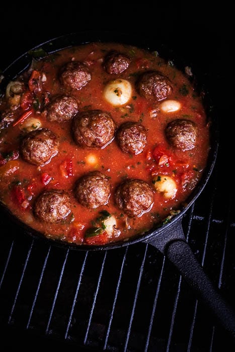 albondigas con pulpo