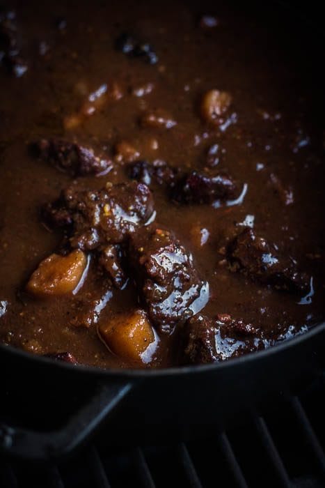 herfststoofpotje van wildzwijn