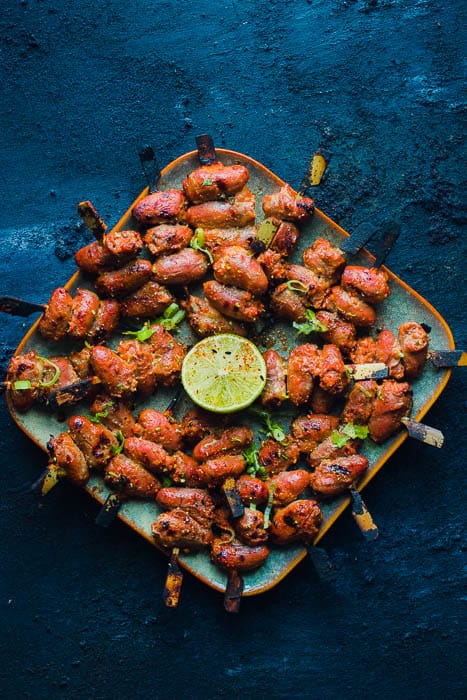 Koreaanse kippenhartjes