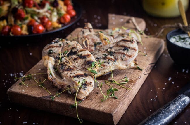 gegrilde lamskarbonade