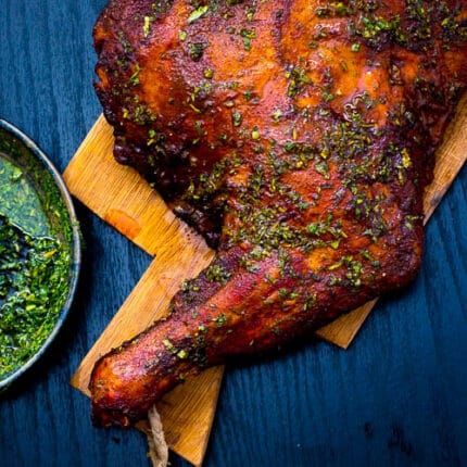 Gerookte lamsbout merguez