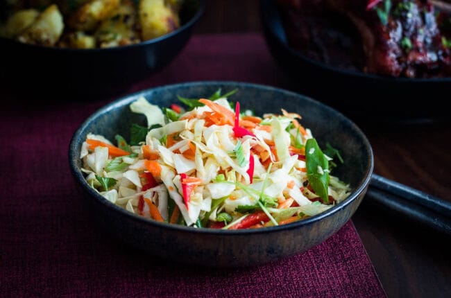 Thaise spitskool salade