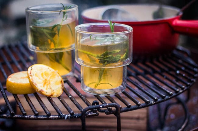 Campfire hot toddy