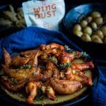 Crispy chicken wings