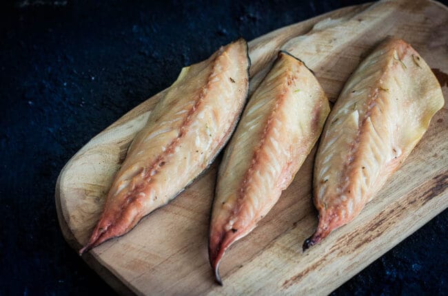 Gerookte makreel filet