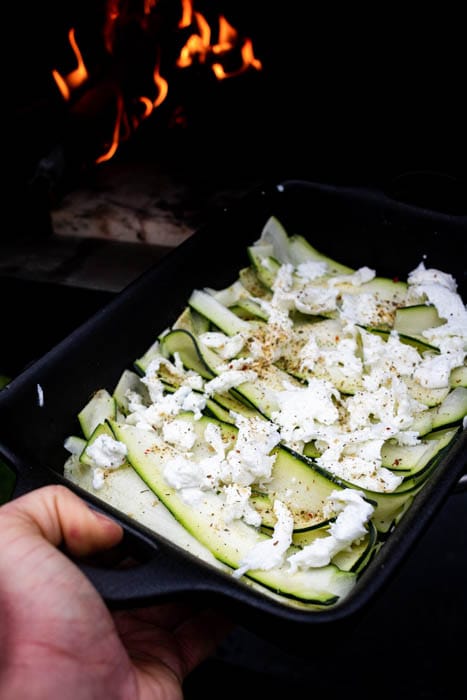 Romige Courgetteschotel