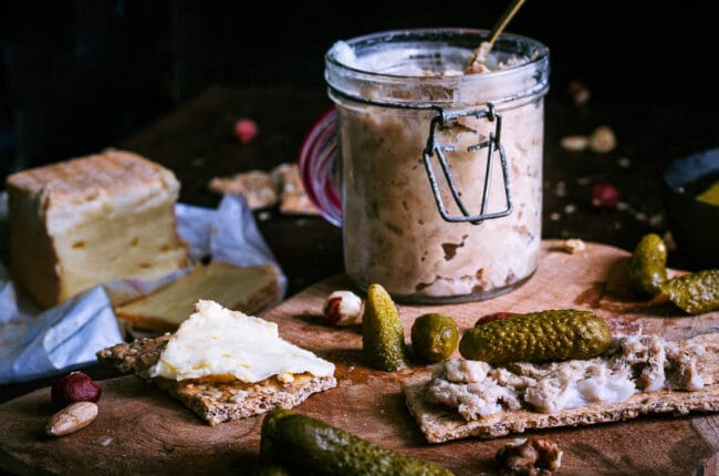 Gerookte varkensrillettes