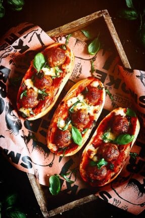 Italian Meatball Sandwich - The BBQ Bastard Italian meatball sandwich