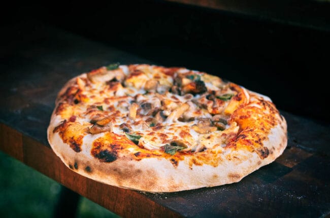 Pizza Pollo e Panna Acida