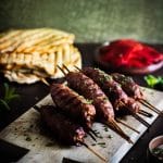Köfte van lam op de bbq