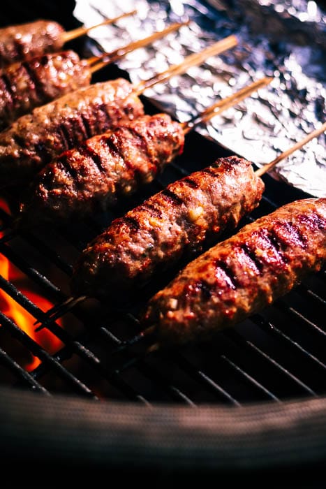 gegrilde köfte van lam