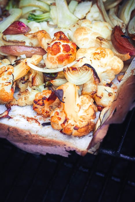 geroosterde bloemkoolsoep