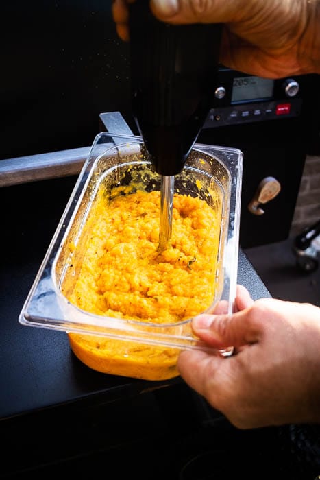 geroosterde pompoensaus