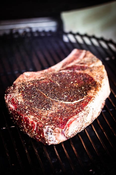 Reverse seared côte a l'os West Vlaams rood