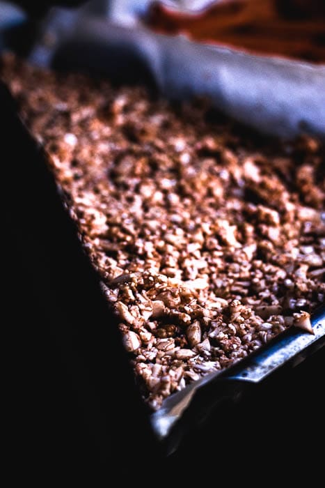 Bloemkool gehat voor vegetarische pita