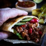 Vegetarische bloemkool pita. BBQ trend 2025