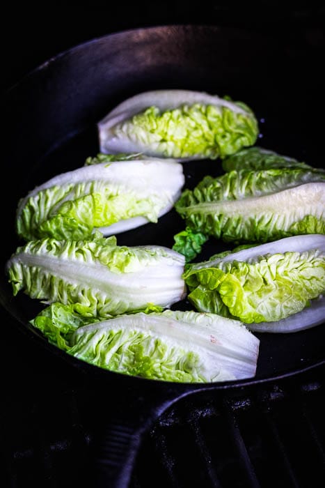 gegrilde salade pita