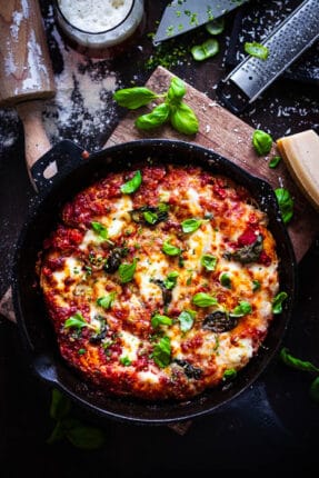 Skillet pizza