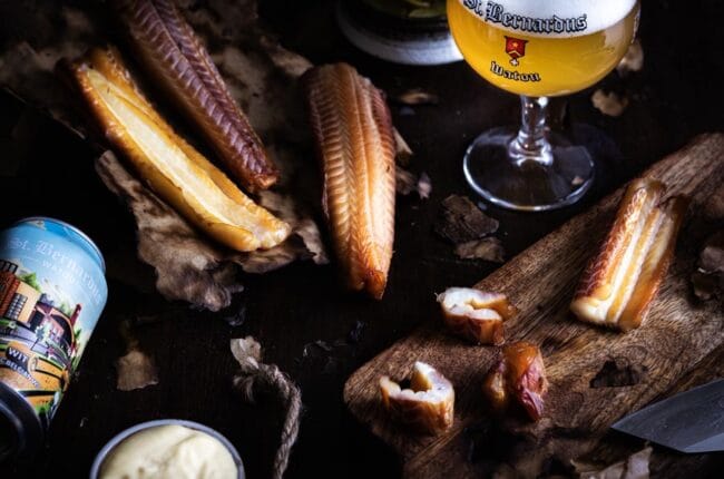 gerookte haaienbuikjes