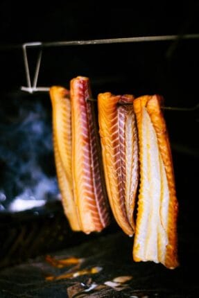 Gerookte haaienbuikjes