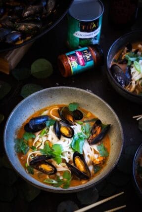 Thaise Mosselsoep curry