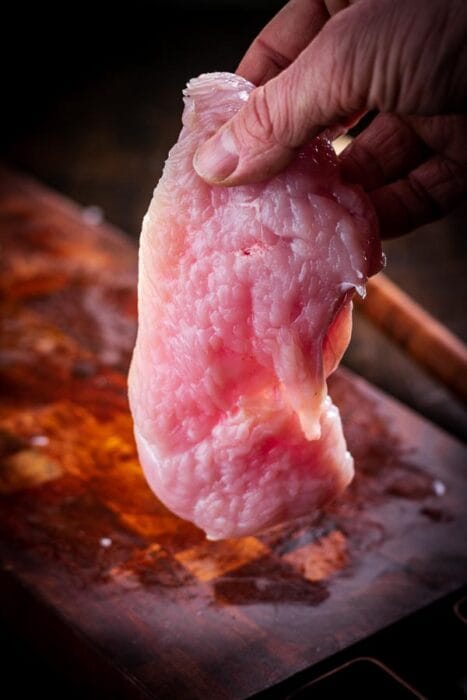 Gepekelde kalkoenfilet