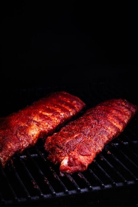 Soja glazed ribbetjes