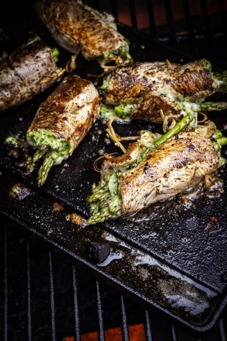 gegrilde kalkoen rollade