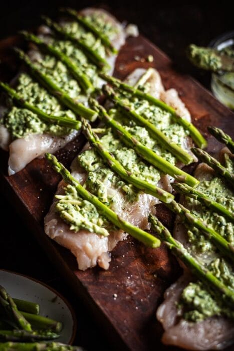 kalkoenrollades met pesto