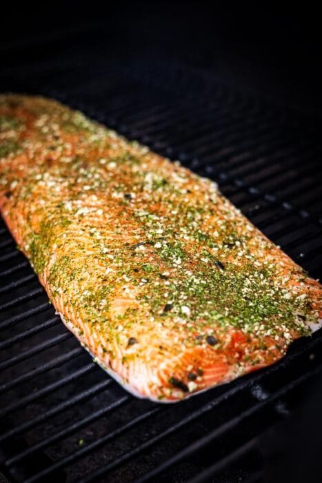 Zalm roken op de BBQ