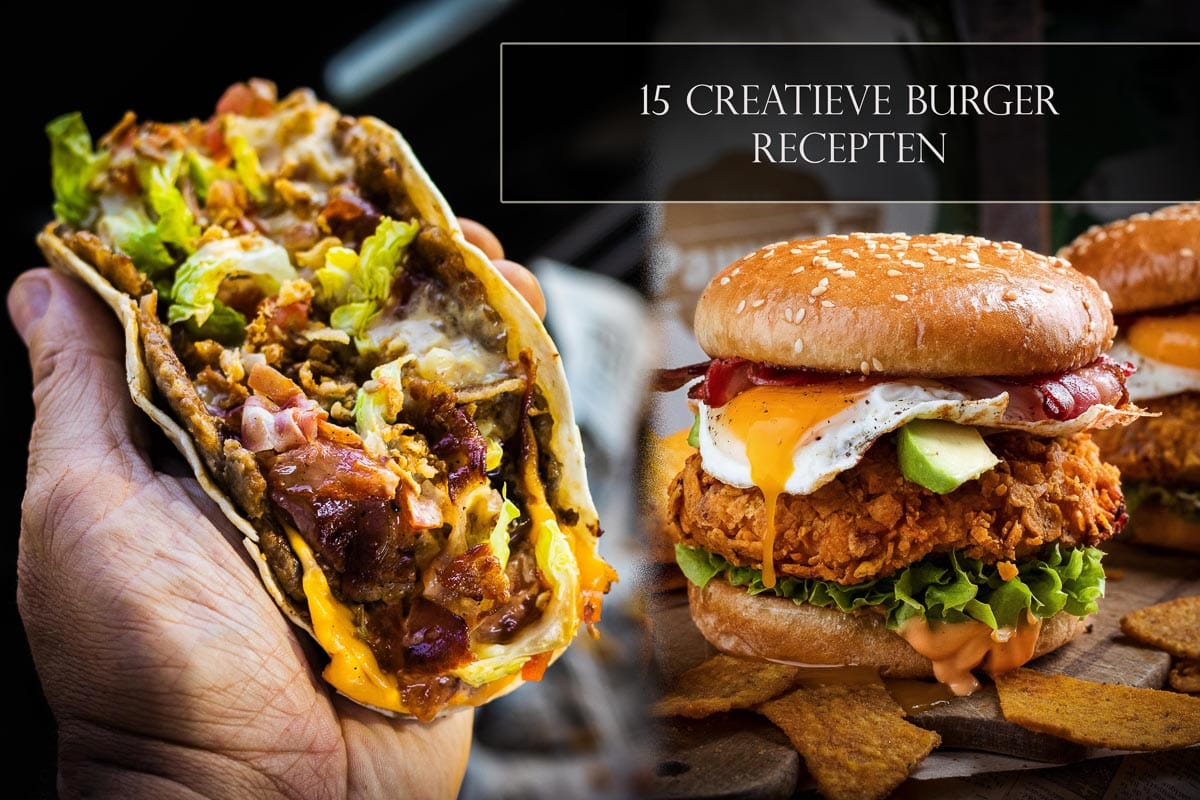 15 creatieve burger recepten