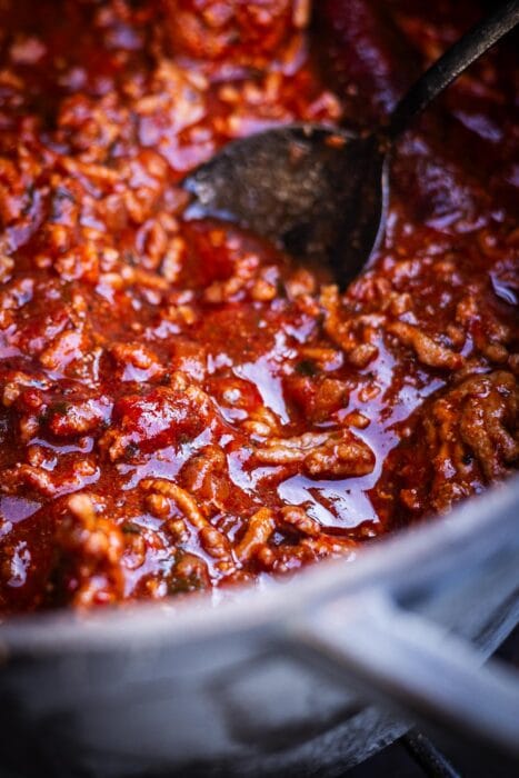 Cincinnati chili op de BBQ