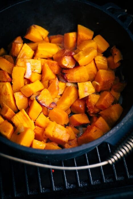 Gerookte pompoensoep