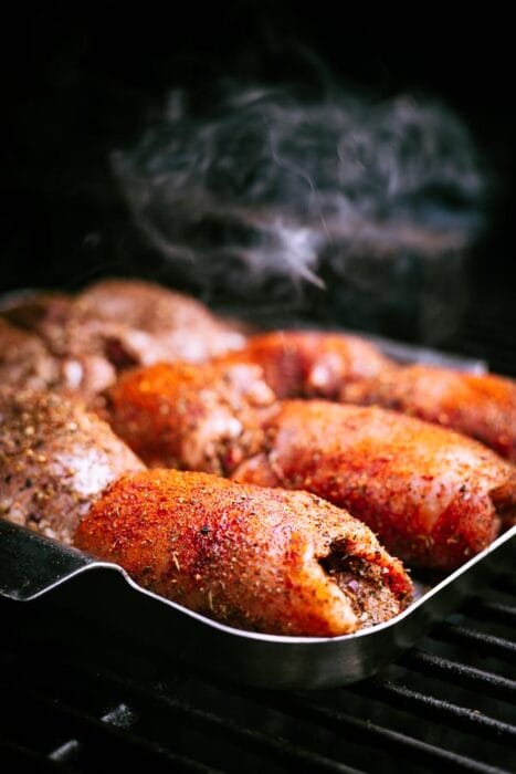 Warm gerookte kip met Braairub nr. 4