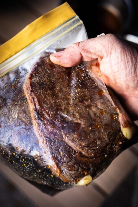 Tataki van rund op de Sichirin